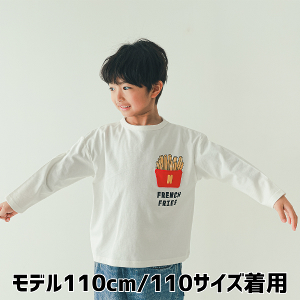 【25FW】ポテトポケット ロングTシャツ / オフホワイト
