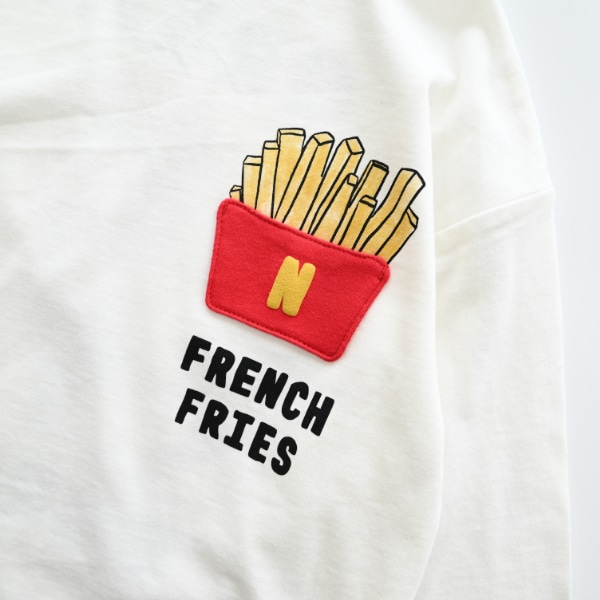 【25FW】ポテトポケット ロングTシャツ / オフホワイト