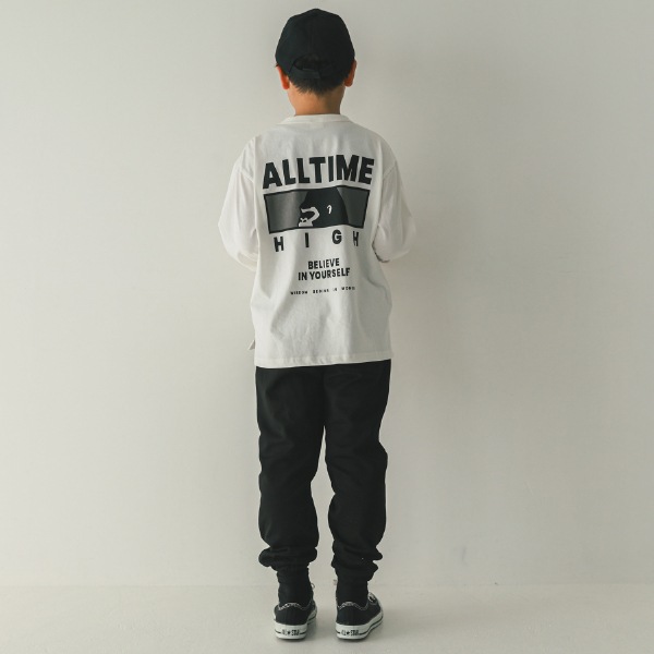 【25FW】GROWS ロングＴシャツ / オフホワイト