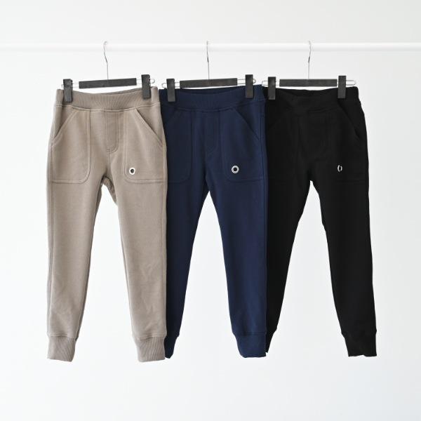 【25FW】スウェット リブロングパンツ / ネイビー