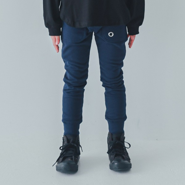 【25FW】スウェット リブロングパンツ / ネイビー