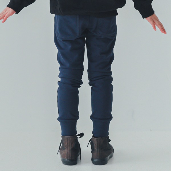 【25FW】スウェット リブロングパンツ / ネイビー