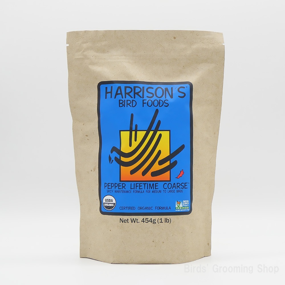 ハリソンバードフード アダルトライフタイムコース 大粒　454ｇ ハリソン】アダルトライフタイム[コース/大粒](2.27kg)｜Bird's