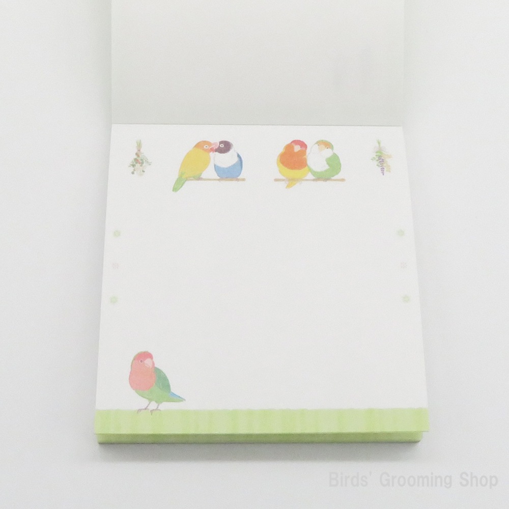 さえずり》メモ帳｜Bird's Grooming Shop