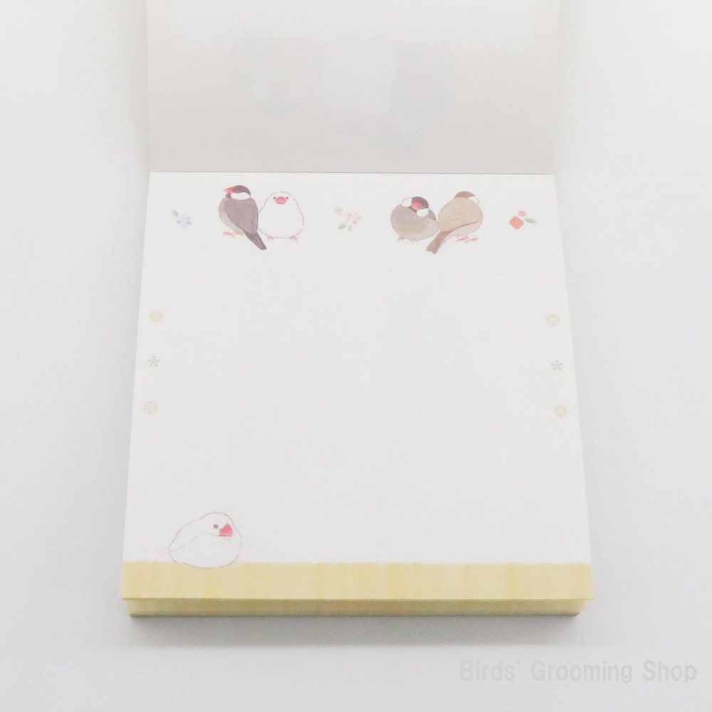 HERMES 羽デザインの無地メモ帳 210.jpg