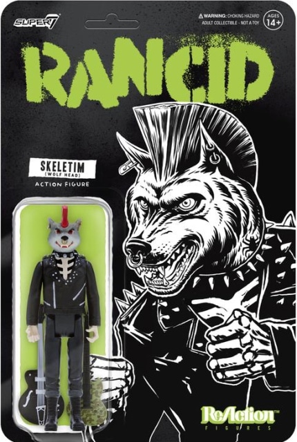 新品 SUPER7 リ・アクション ランシド スカル WOLF HEAD | すべての 