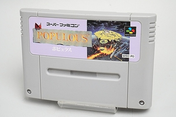 SFC スーパーファミコンソフト POPULOUS ポピュラス ソフトのみ 【ゆう