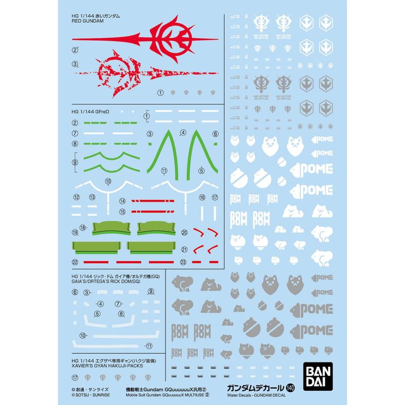 ���� �Х���� 1/144 �������ǥ����� No.140 ��ư���Gundam GQuuuuuuX����2