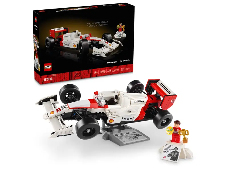 ���� LEGO Icons �������� �ޥ��顼��� MP4/4 ��������ȥ󡦥��� 10330