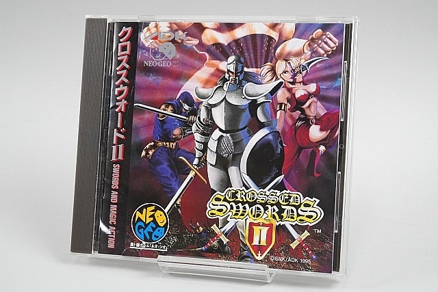 新品・未開封 ネオジオCDソフト クロススウォード クロススウォード2 クロススウォードII ネオジオCD
