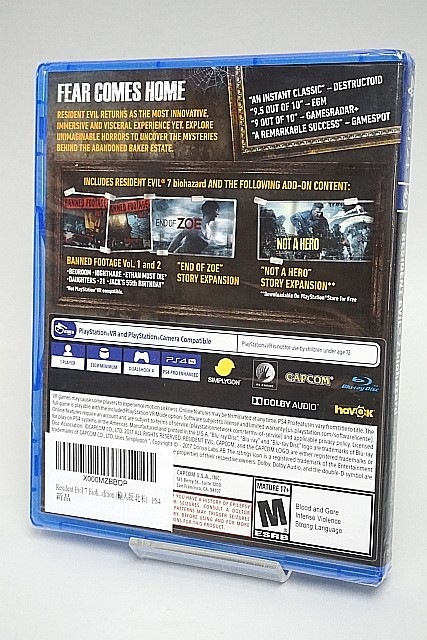 PS4 Resident Evil 7 Biohazard Gold Edition ͢/ ̤ ڤ椦ѥåб