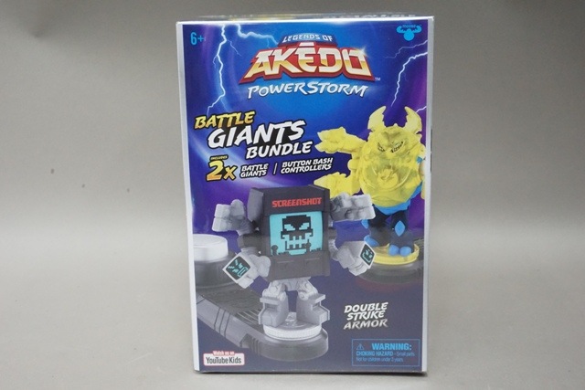  AKEDO Legends of Akedo Power Storm Giants Bundle Pack