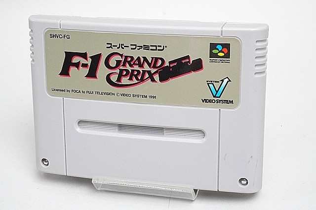 F1 GRAND PRIX スーパーファミコン スーパーファミコン - F-1 GRAND PRIX スーパーファミコンソフト