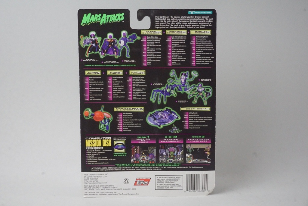 ��� �ȥ��ɥޥ����� Mars Attacks �ɥ����ࡦ�ȥ롼�ѡ� ��Topps�ǡ�