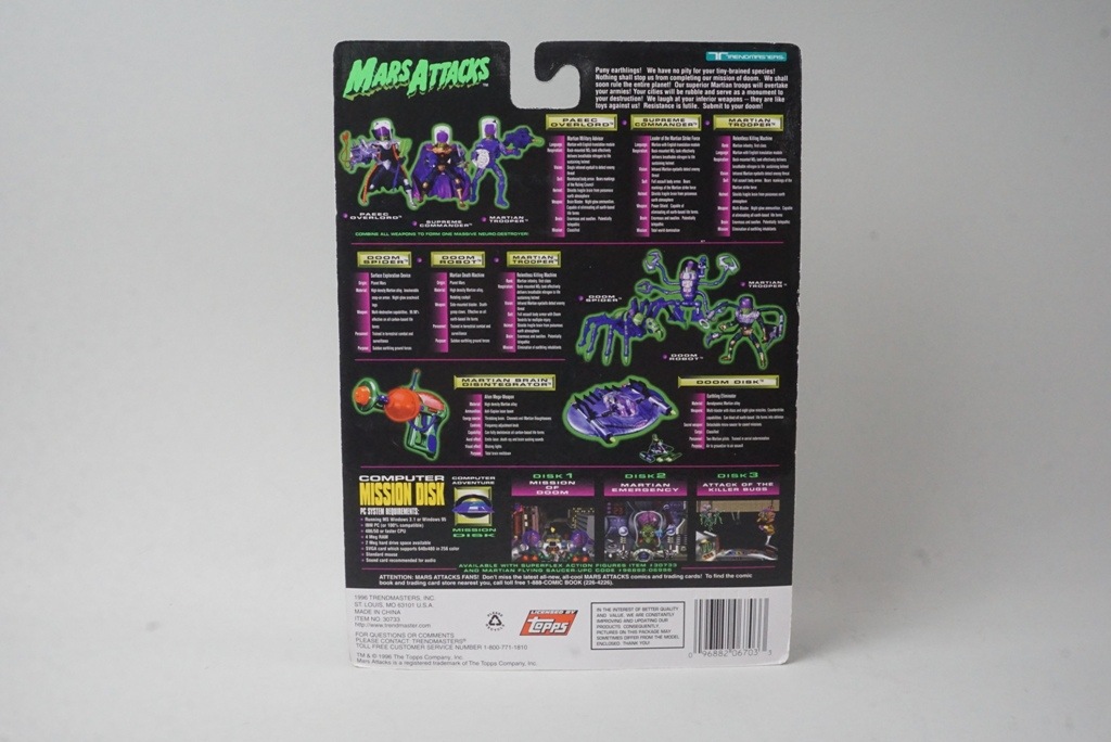 ��� �ȥ��ɥޥ����� Mars Attacks �ɥ����ࡦ���ܥå� ��Topps�ǡ�