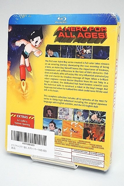 BD Blu-ray ASTRO BOY Ŵ�ӥ��ȥ� ���ꥸ�ʥ� ���顼�� (1980) ������ �֥롼�쥤 ̤���� �ڤ椦�ѥ��å��б���