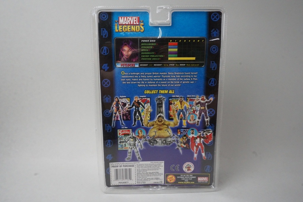 ��� TOY BIZ �ޡ��٥�쥸����� MOJO���꡼�� PSYLOCKE �������å�