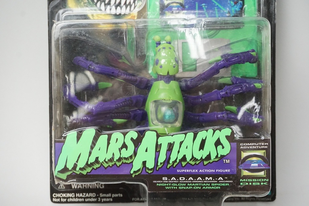 ��� SPAWN ���ݡ��� superflex ���������ե����奢 MARS ATTACKS DOOM SPIDER �ɥ����ࡦ���ѥ�������Topps�ǡ�