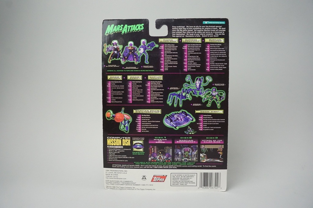 ��� SPAWN ���ݡ��� superflex ���������ե����奢 MARS ATTACKS DOOM SPIDER �ɥ����ࡦ���ѥ�������Topps�ǡ�