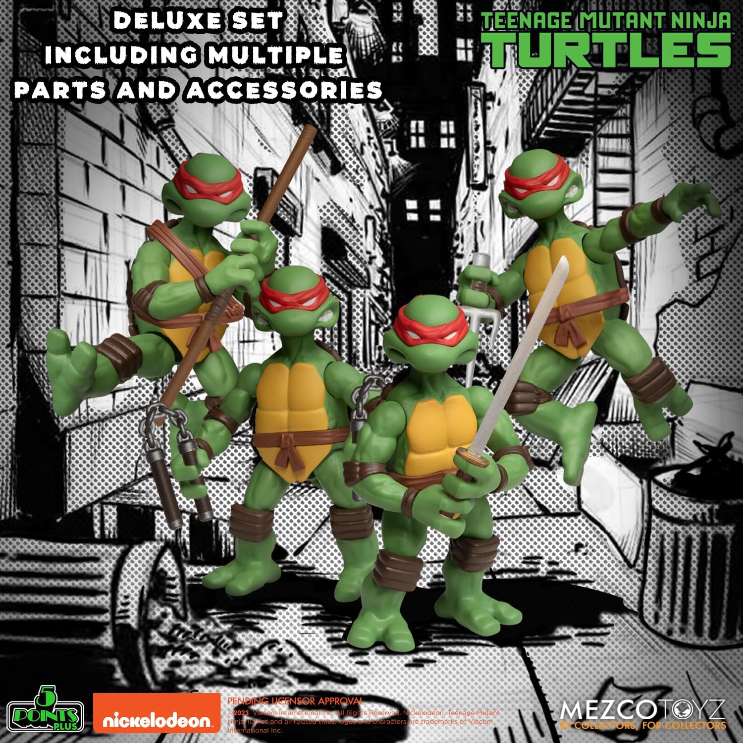 新品 メズコトイズ 5ポイント プラス TMNT ティーンエイジ