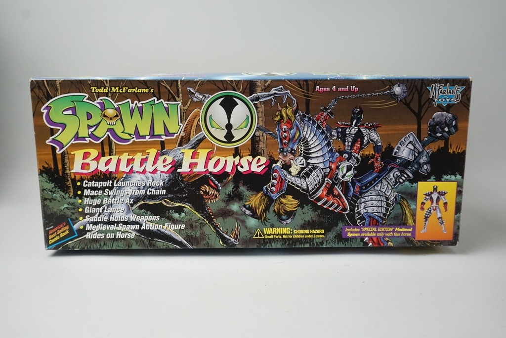 ��� SPAWN ���ݡ��� ����ȥ饢�������ե����奢 ���ڥ���륨�ǥ������ BATTLE HORSE �Хȥ� �ۡ���