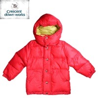 Crescent Down Works／クレセントダウンワークス ダウンジャケット｜Red 14(150cm)|Crescent Down Works｜クレセントダウンワークス