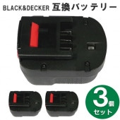 A12EX֥åɥǥå BLACK+DECKER12VХåƥ꡼3Ah3ĥåȡߴʡ A12EX