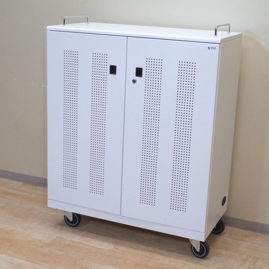 サンワサプライ  ノートパソコン収納キャビネット CAI-CAB22N CAI-CAB22N [F011007] たのめーるサンワサプライ ノートパソコン収納キャビネット 22台収納