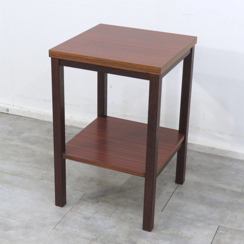 ITOKI イトーキ LET-23H-13N 電話台 ブラウン 電話受付台 役員室 会議室 手荷物台置 アルコールスプレー台 YH10378 中古オフィス家具 配送サイズ170