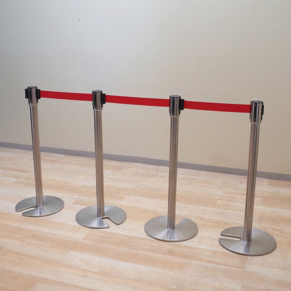 ベルトパーテーション Teikin ポール ベルトバリア 店舗 仕切り支柱