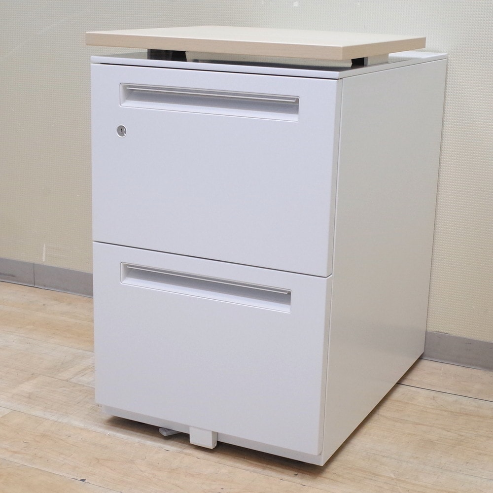 UCHIDA（内田洋行）ワゴン・作業台 キャスター付き（ブレーキ機構