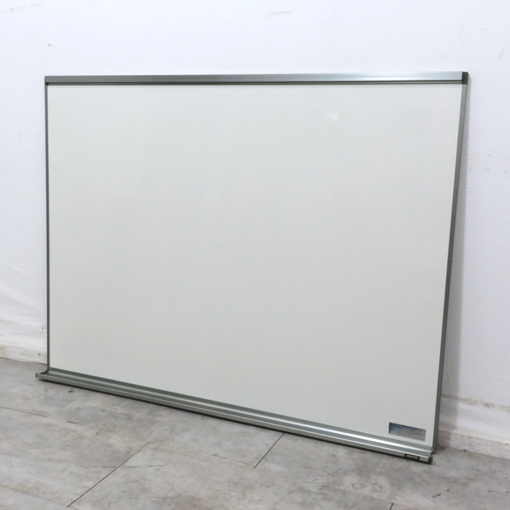 ホワイトボード壁掛縦型 CR-WB32 クラウン ホワイトボード壁掛 縦型 （リバーホーロー製・アルミ枠）縦