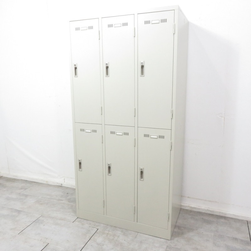 中古オフィス6人用ロッカーの販売 中古オフィス6人用ロッカーの販売