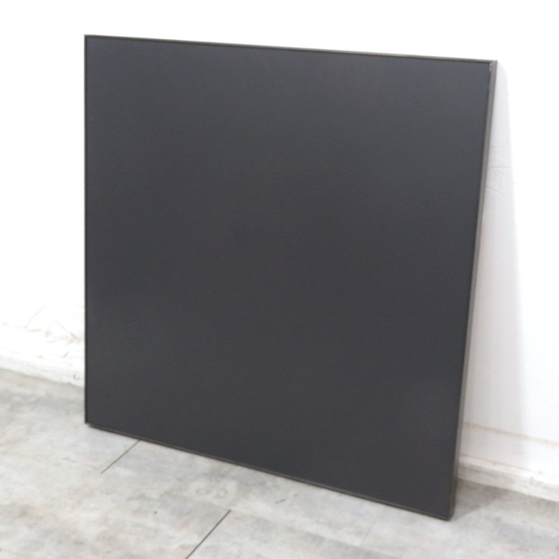 マグネットボード グレー 幅90cm×高さ90cm シンプル  掲示板 インフォメーションボード ウォールパネル 壁掛け YH12550 中古オフィス家具
