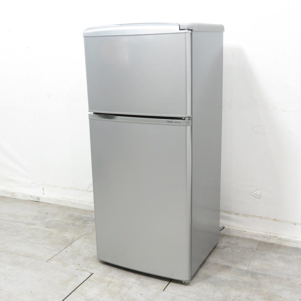 AQUA 2ドア 109L 冷凍冷蔵庫 AQR-111D 2015年製