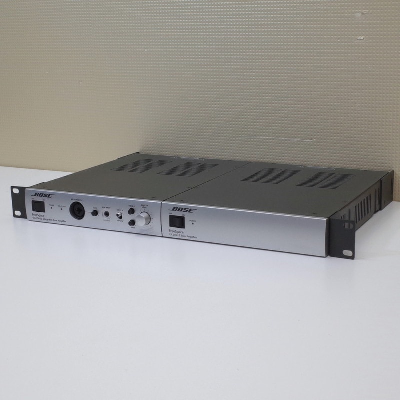 BOSE ボーズ パワーアンプ IZA250-LZ/ZA250-LZ 増設機器付 高音質 50W×２出力 小型 音響機器 店内BGM 店舗 KK12065-2 中古オフィス 配送サイズ100