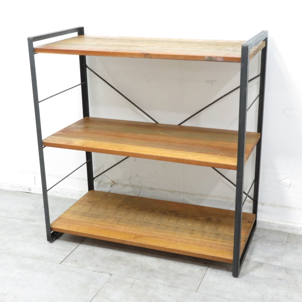 a.depeche アデペシェ⭐︎4段 棚シェルフ・ヴィンテージ加工 a.depeche POL open shelf 4 rack / アデペシュ ポル オープン