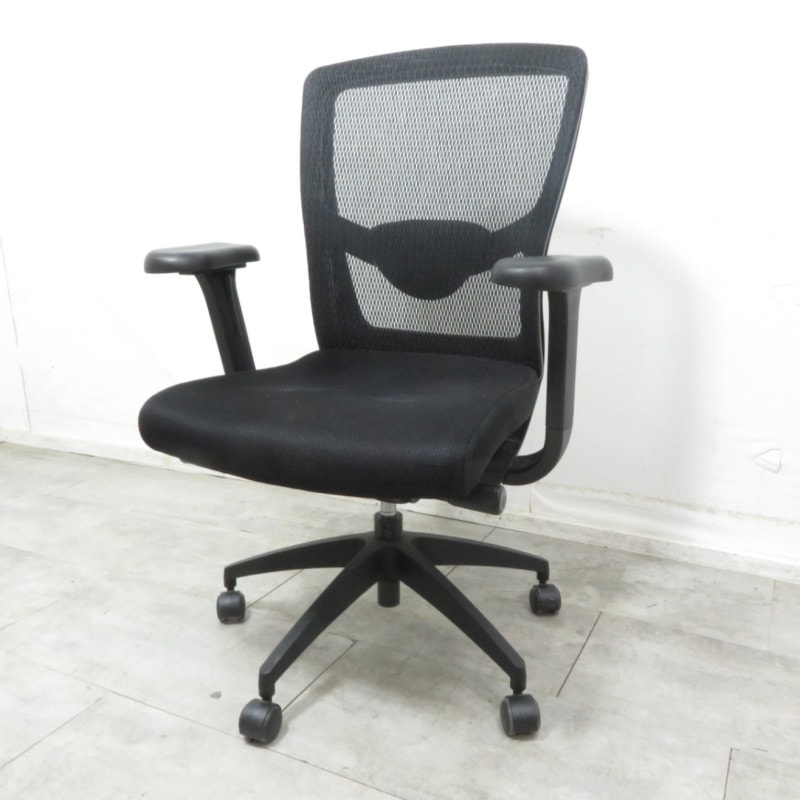 訳有 JOINTEX ジョインテックス FN-8M 肘付きオフィスチェア 事務椅子 パソコンチェア デスクチェア メッシュ YH13236-1 中古オフィス家具