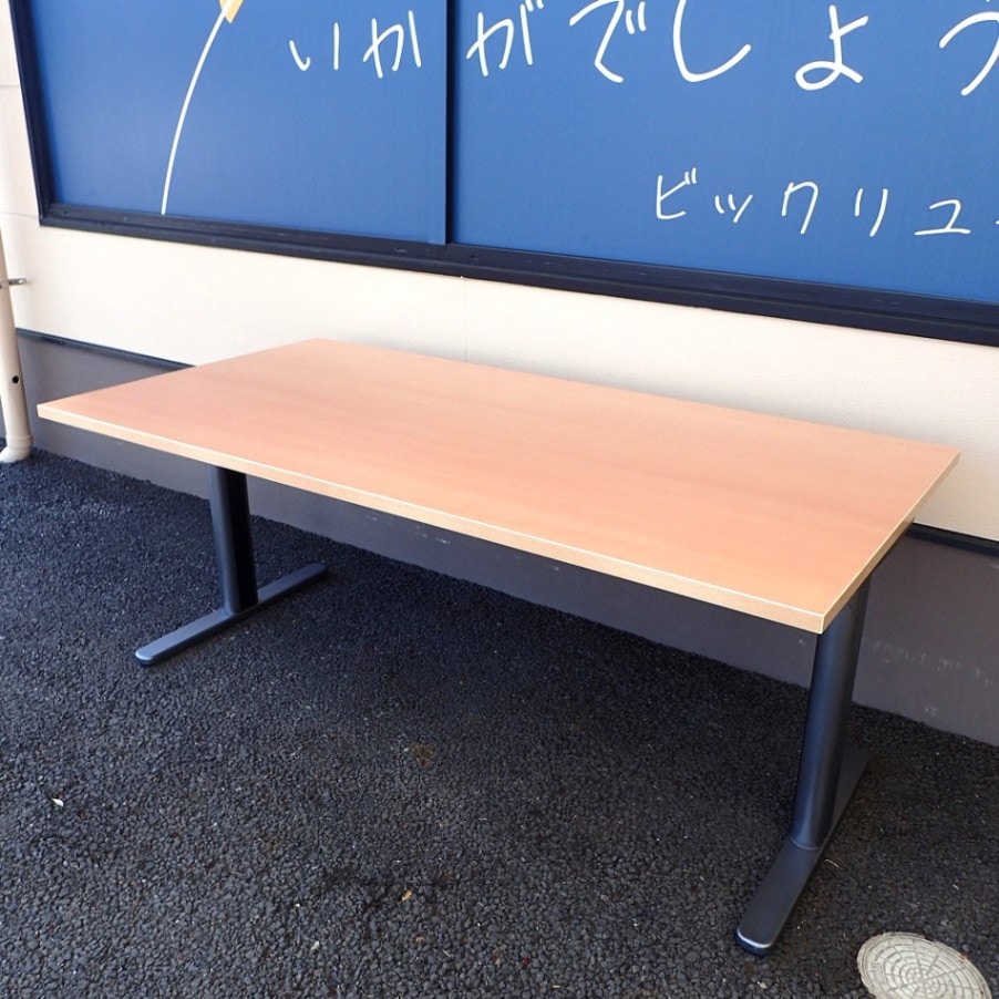 北欧ナチュラルダイニングテーブル オフィステーブルファントーニ