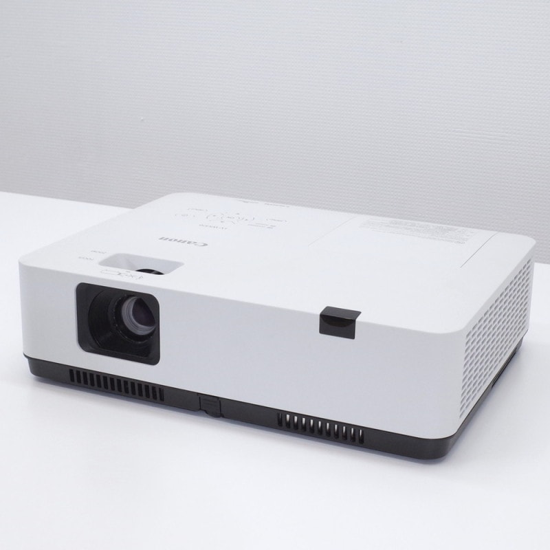 キャノン CANON プロジェクター LV-WX370 リモコン付 2021年製 ホワイト 3700lm 長時間ランプ 映像 OA機器 会議 KK12917 中古オフィス家電 配送サイズ80