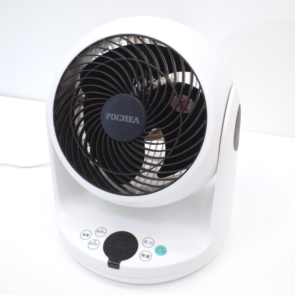 FOCHEA サーキュレーター 扇風機 上下左右首振り 風量調節 卓上型 3YS