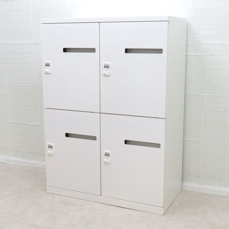 ロッカー 4人用 グレー 楽天市場】送料無料 ロッカー おしゃれ スチールロッカー 4人用 グレー