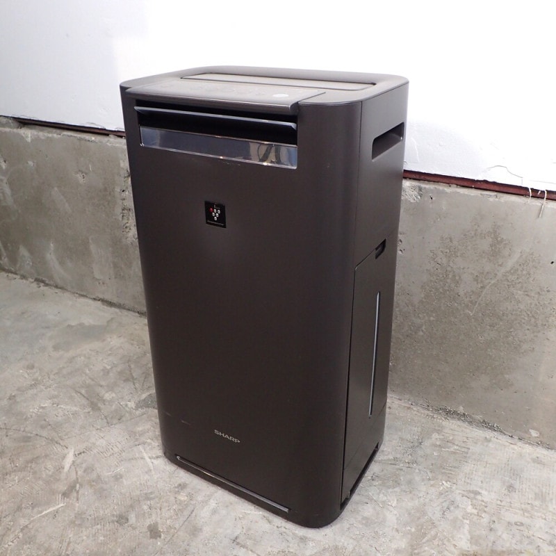 シャープ SHARP KI-JS70-H 加湿空気清浄機 ブラウン プラズマクラスター25000 空気循環 ウィルス対策 除菌 消臭 EG・KK14466 中古オフィス家電 配送サイズ160