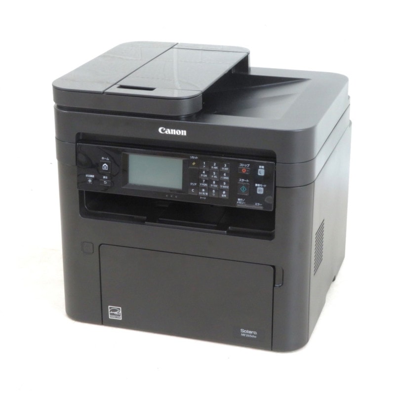 Canon キャノン サテラ MF265dw 28PPM レーザープリンター A4 ブラック FAX 両面印刷 有線/無線LAN テレワーク 在宅 リモート ネットワーク対応 高速 YH14959 中古オフィス家電 配送サイズ140