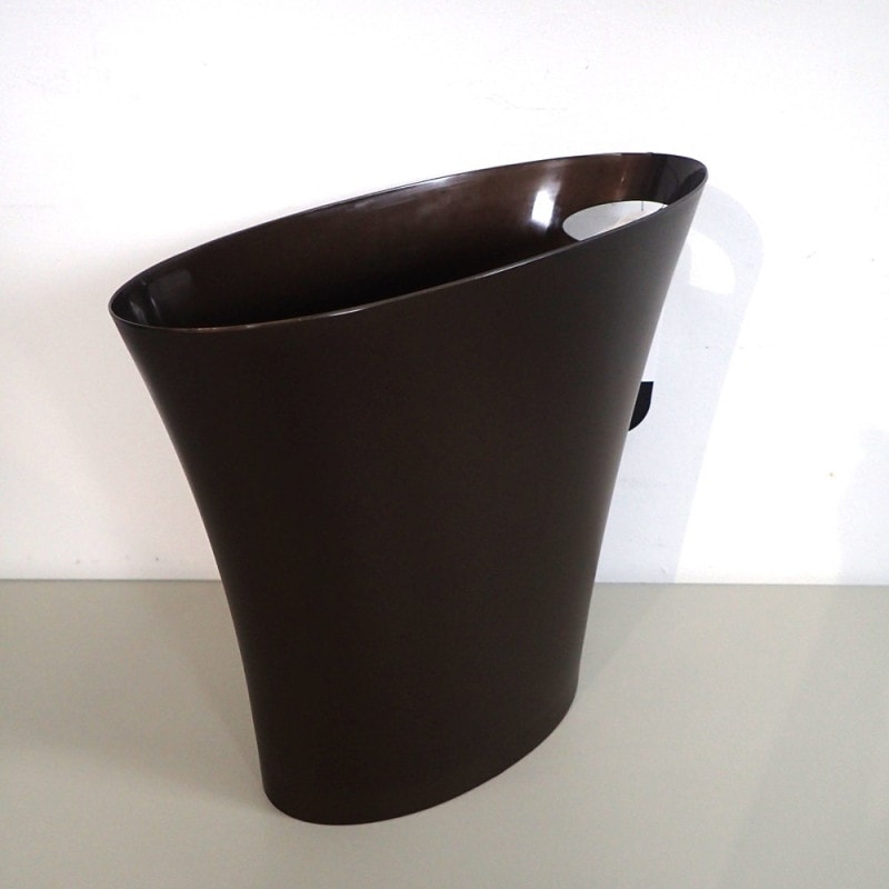 umbra アンブラ SKINNY CAN スキニーカン ゴミ箱 ブロンズ ダストボックス 容量7.5L 日用品 EG15334 中古オフィスアクセサリー 配送サイズ100