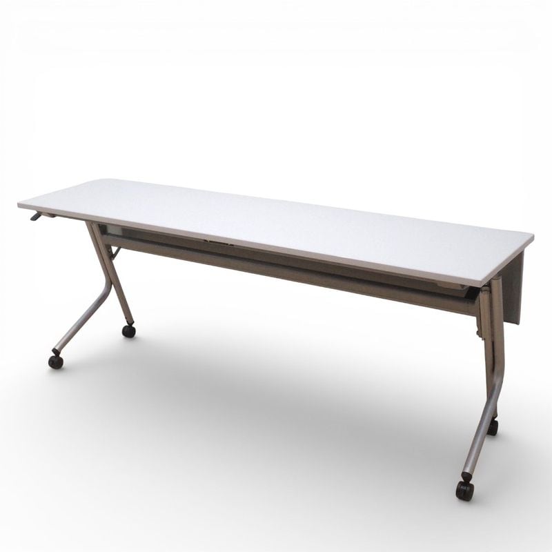 プラス ミーティングテーブル ブラウン 木目 中古 中古オフィスミーティングテーブル(W2100以内)の販売