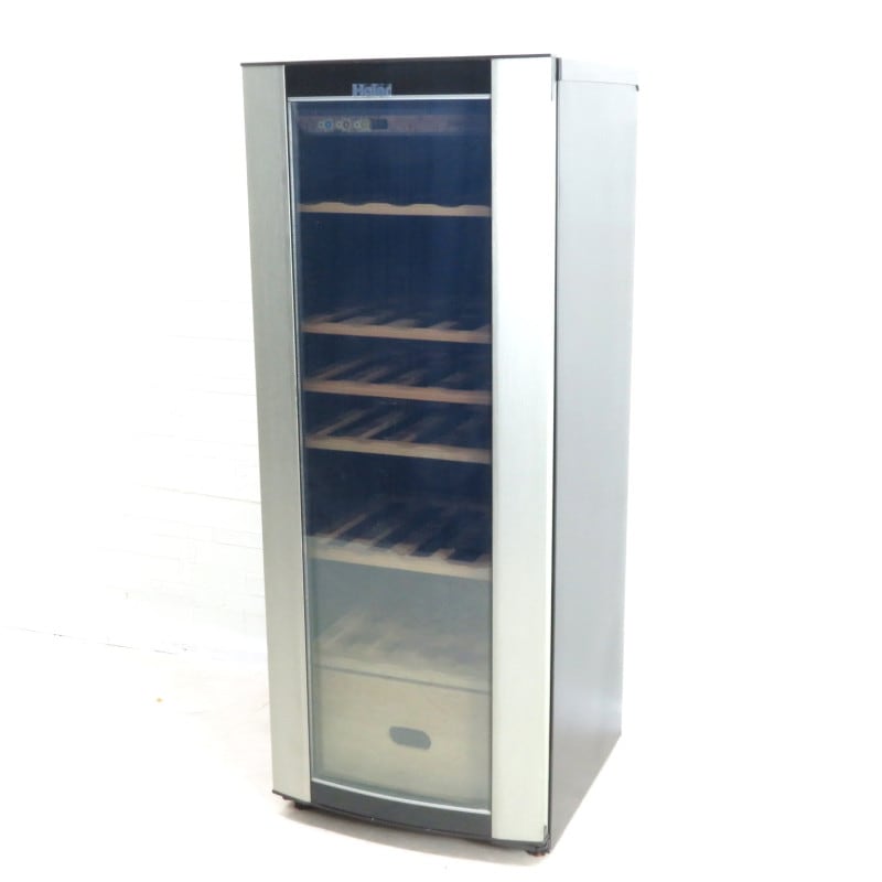 Haier ハイアール JQ-F160A ワインセラー 51本収納 重量58㎏ ブラック クーラー bar レストラン 保存 店舗 業務 飲食店 厨房 キッチン イタリアン YH15667 中古オフィス家電 配送サイズ250
