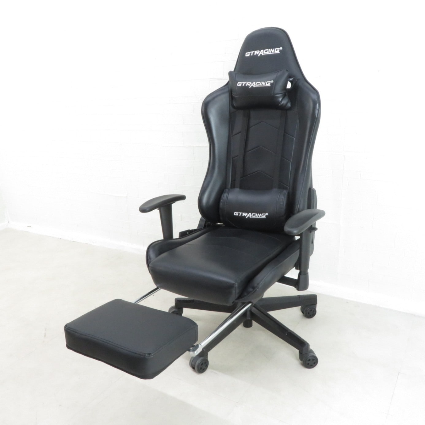 引き取り限定】GTRACING チェアオットマン付きGT901BLACK