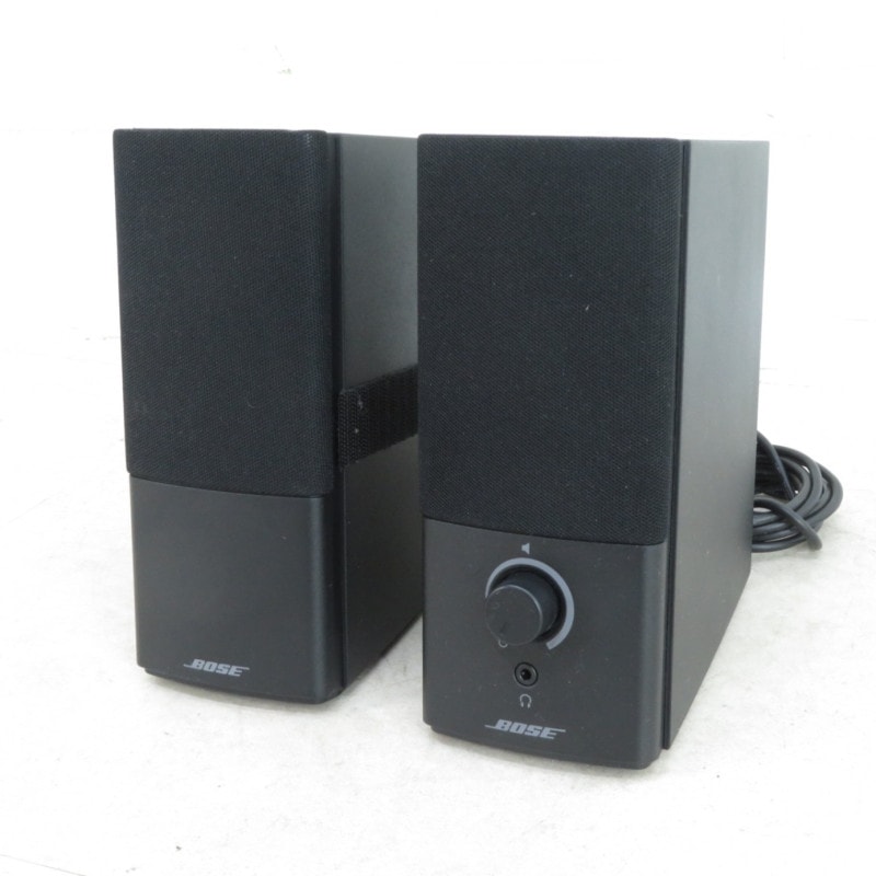 BOSE スピーカー COMPANION 2 SERIES Ⅲ ブラック ライブ感 サウンド 音響 マルチメディア 視聴 映画 2台 YH15701 中古オフィス家電 配送サイズ80
