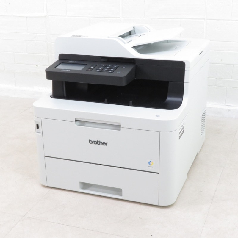 brother ブラザー機器  レーザープリンター MFC-L3770CDW ホワイト 自動両面 ファクス 印刷機 タッチパネル液晶 事務 ワーク YH15800 中古オフィス家電 配送サイズ160